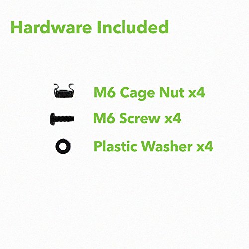 Navepoint Universal Rack Tray Vented Shelves 1U Black 14 Inches (350Mm Deep) No Lip